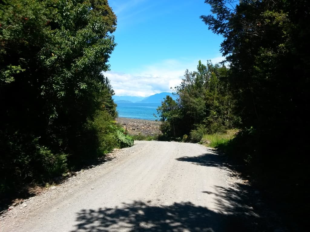 Der Küstenweg bei Cantao, Patagonien/Chile