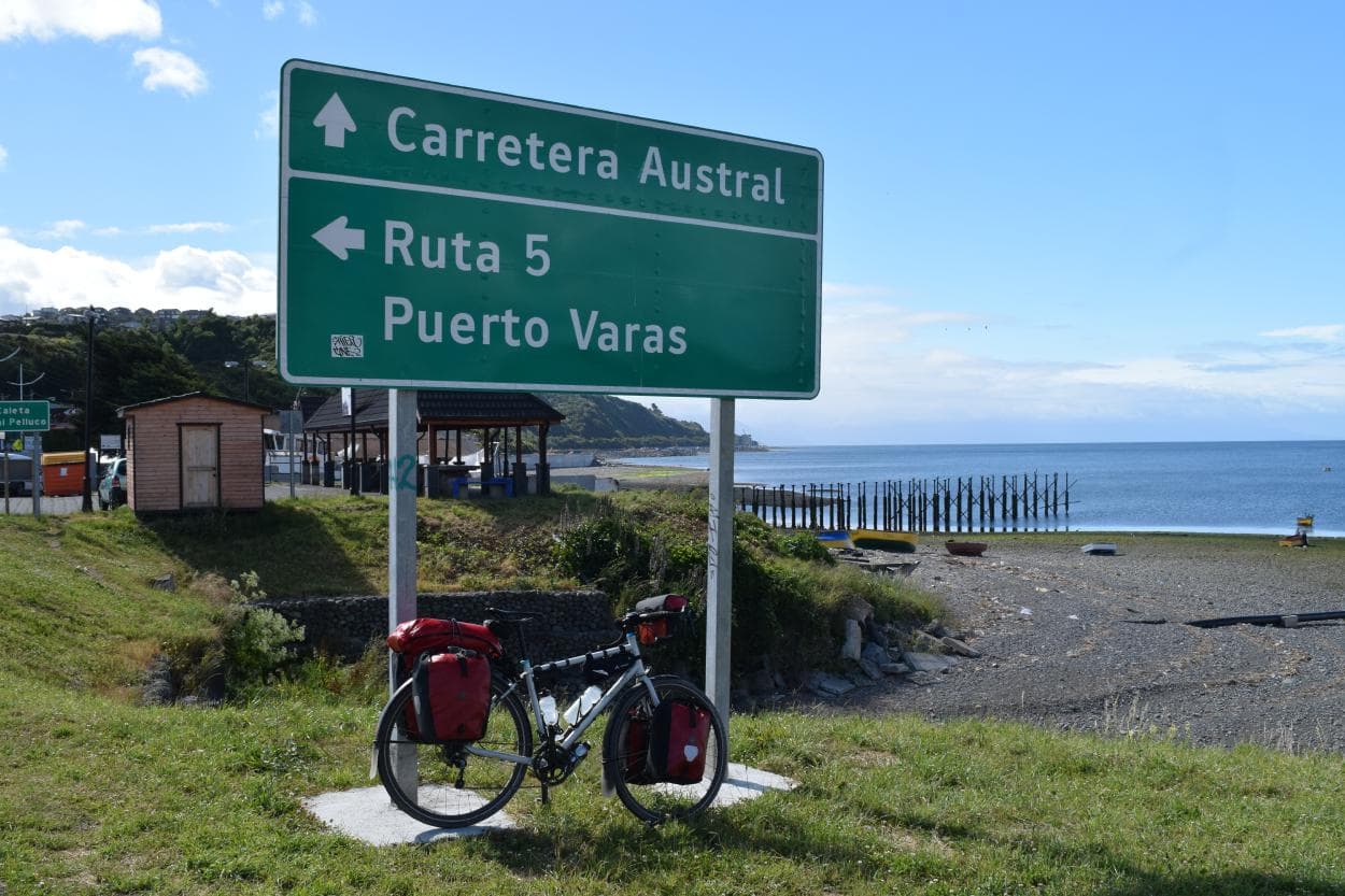 Beginn der Carretera Austral in PAtagonien / Chile